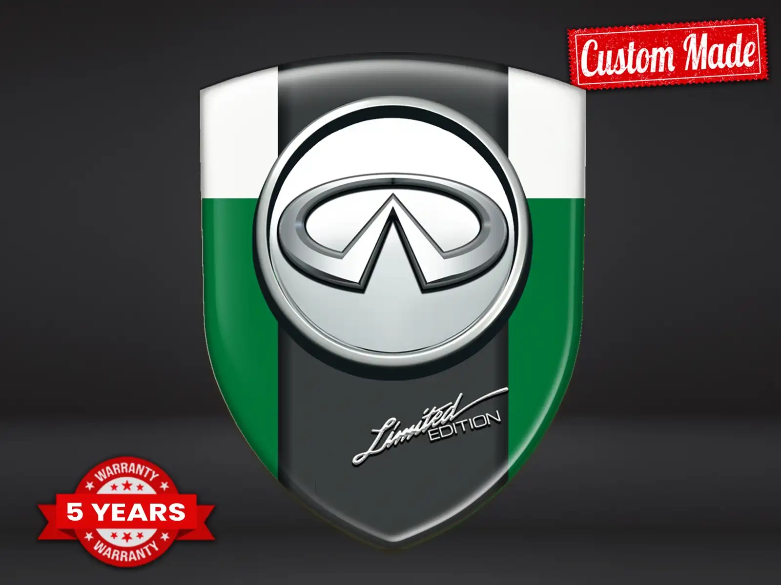 Infiniti Bannersticker Auto Max Robust Modern Pro Stil